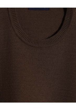 Camiseta Para Hombre Manga Corta Color Café Marca Patprimo #44090905