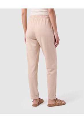 Pantalón Jogger Unicolor Mujer Para Mujer Beige Patprimo