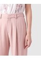 Pantalón Chino De Talle Alto Para Mujer  Para Mujer Rosa Patprimo de Patprimo