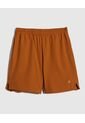 Bermuda Plana Unicolor Con Bolsillo Posterior  Para Hombre Naranja Patprimo de Patprimo