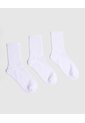 Set X3 De Calcetines Largos Blancos Para Niños  Infantil Niño Blanco Patprimo de Patprimo