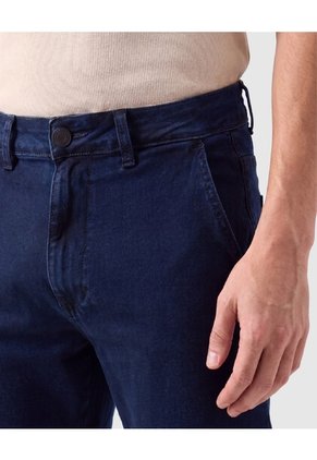 Jeans Regular Fit Para Hombre Para Hombre Azul Patprimo