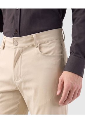 Pantalón Casual Regular Fit Para Hombre Para Hombre Café Patprimo
