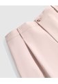 Bermuda Sastrera Con Pinzas Para Mujer Curvy  Para Mujer Rosa Patprimo de Patprimo