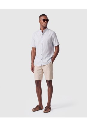 Bermuda Unicolor Para Hombre Para Hombre Beige Patprimo