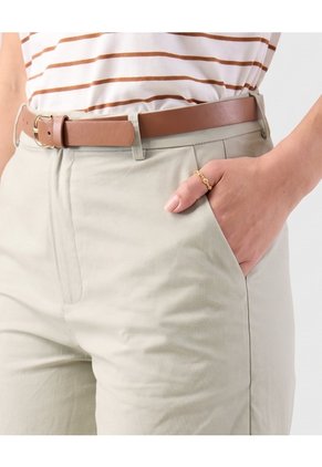 Bermuda Larga Unicolor Para Mujer Para Mujer Verde Patprimo