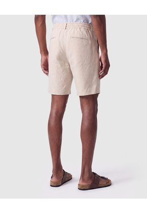 Bermuda Unicolor Para Hombre Para Hombre Beige Patprimo
