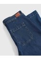 Jeans Culotte Con Bolsillos Frontales Para Mujer Curvy  Para Mujer Azul Patprimo de Patprimo