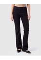 Jeans Flare Para Mujer  Para Mujer Negro Patprimo de Patprimo