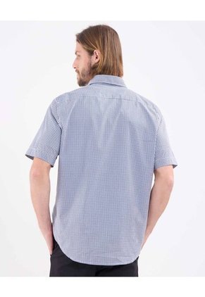 Camisa Para Hombre Manga Corta Con Bolsillo Cuello Formal C Color Azul Marca Patprimo #44013149