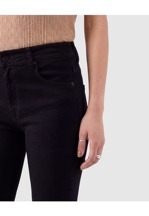Jeans Flare Para Mujer Para Mujer Negro Patprimo