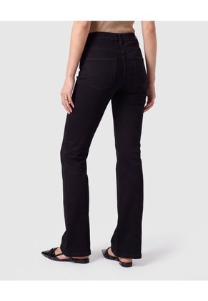 Jeans Flare Para Mujer Para Mujer Negro Patprimo