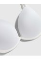 Brasier Media Copa Unicolor   Para Mujer Blanco Patprimo de Patprimo