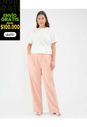 Pantalón Para Mujer  Color Rosa Marca Patprimo #14070717 Patprimo