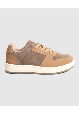 Tenis Casuales Con Cordones Para Hombre  Para Hombre Café Patprimo Patprimo