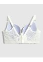 Brasier Con Detalles De Encaje Para Mujer  Para Mujer Blanco Patprimo de Patprimo