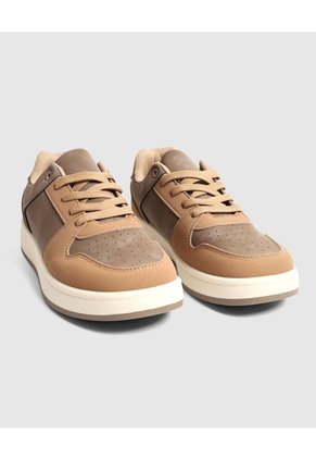 Tenis Casuales Con Cordones Para Hombre Para Hombre Café Patprimo
