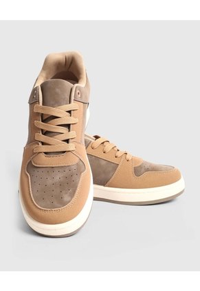 Tenis Casuales Con Cordones Para Hombre Para Hombre Café Patprimo