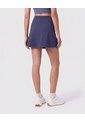 Falda Mujer Deportiva Corta Tiro Alto  Para Mujer Azul Patprimo de Patprimo