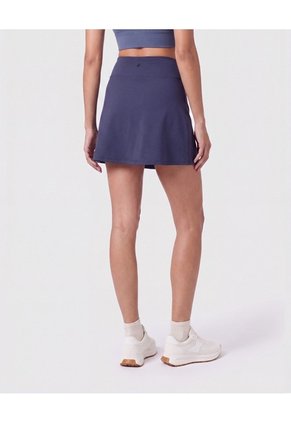 Falda Mujer Deportiva Corta Tiro Alto Para Mujer Azul Patprimo