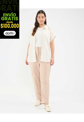 Pantalón Para Mujer  Color Beige Marca Patprimo #14070718 Patprimo