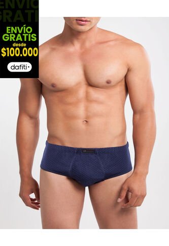 Pantalóncillo X1 Para Hombre Clasico Color Azul Marca Patprimo #10044 Patprimo