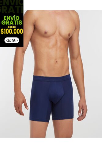 Boxer X1 Para Hombre Filete Medio Color Azul Marca Patprimo #44000251 Patprimo