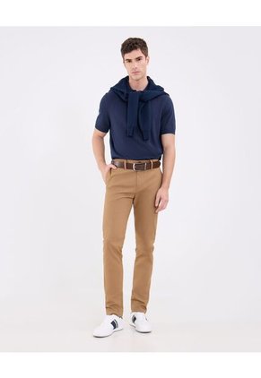 Polo Para Hombre Cuello Tejido Sin Bolsillo Color Azul Marca Patprimo #44112719