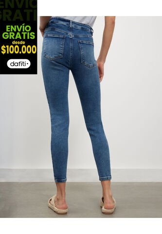 Jean Para Mujer Skinny Color Azul  Marca Patprimo #30160361 Patprimo