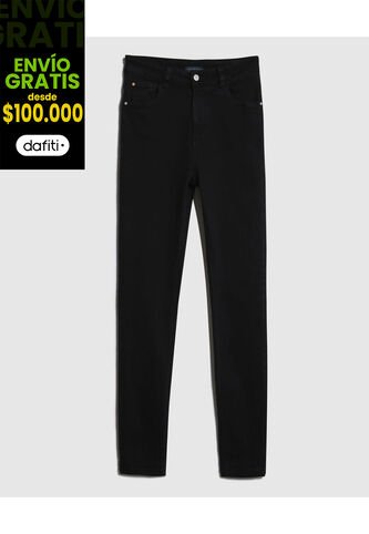 Jean Para Mujer Skinny Color Negro Marca Patprimo #30160359 Patprimo