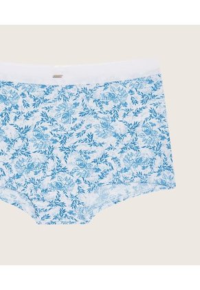 Ropa Interior X1 Para Mujer Boxer Color Azul Marca Patprimo #30180042