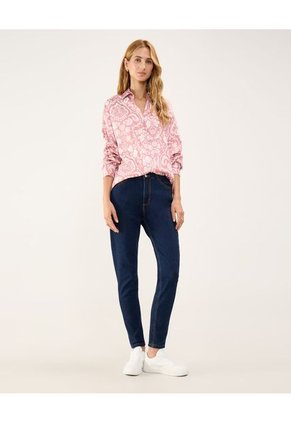 Camisa Para Mujer Manga Larga Color Rosa Marca Patprimo #30010661