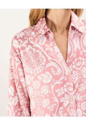 Camisa Para Mujer Manga Larga Color Rosa Marca Patprimo #30010661