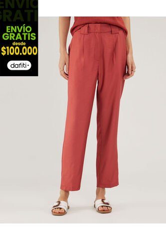 Pantalón Para Mujer  Color Vino Marca Patprimo #30071859 Patprimo