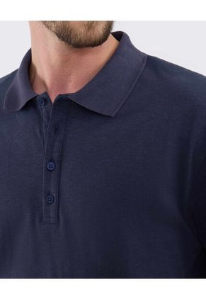 Polo Para Hombre Cuello Tejido Sin Bolsillo Color Azul Marca Patprimo #44112767