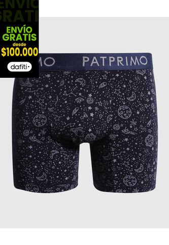 Boxer Para Niño Filete Medio Color Azul  Marca Patprimo #63000061 Patprimo