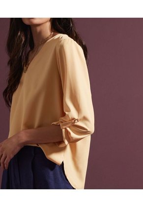 Blusa Para Mujer Manga 3/4 Color Beige Marca Patprimo #30122896