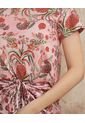 Camiseta Manga Corta Estampada Campaña Beatriz Camacho  Para Mujer Rosa Patprimo de Patprimo