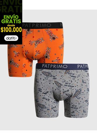 Boxer Para Niño Filete Medio Color Surtido Marca Patprimo #63000070 Patprimo