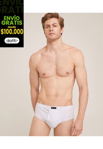 Pantalóncillo X2 Para Hombre Clasico Color Blanco Marca Patprimo #44000315 Patprimo