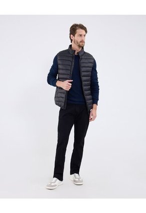 Chaleco Para Hombre Acolchado Color Negro Marca Patprimo #44250009