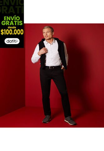 Pantalón Para Hombre Chino Color Negro Marca Patprimo #44071023 Patprimo