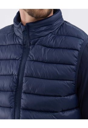 Chaleco Para Hombre Acolchado Color Azul Marca Patprimo #44250009