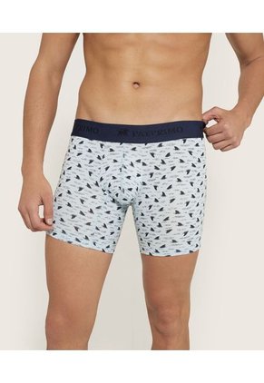 Boxer X2 Para Hombre Filete Medio Color Azul Marca Patprimo #44000323