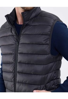 Chaleco Para Hombre Acolchado Color Negro Marca Patprimo #44250009