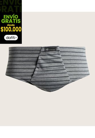 Pantalóncillo X1 Para Hombre Clasico Color Gris Marca Patprimo #44000428 Patprimo