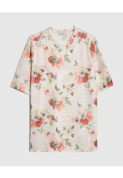 Camiseta Para Mujer Manga Corta Color Beige Marca Patprimo #14091409