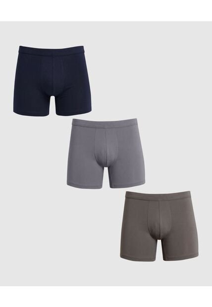 Pack X3 Bóxer Medio  X3 Para Hombre Surtido Patprimo