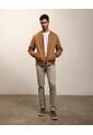Pantalón Clásico  De Corte Recto  Para Hombre Gris Patprimo de Patprimo