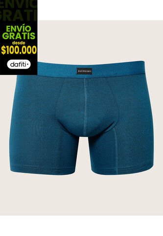 Boxer X1 Para Hombre Filete Medio Color Azul Claro Marca Patprimo #44000432 Patprimo
